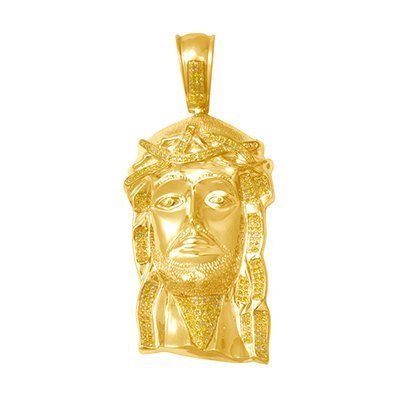 10K 0.52-0.58CT D-PENDANT MEN RDS CAN