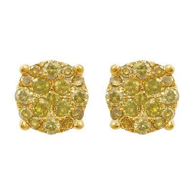 10K 0.53-0.58CT D-EARRING RDS CAN