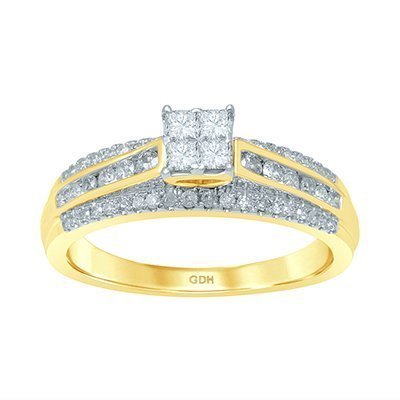 10K 0.58-0.59CT D-RING LDS PCT/RDS