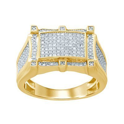 10K 0.60-0.67CT D-RING MEN RDS MP