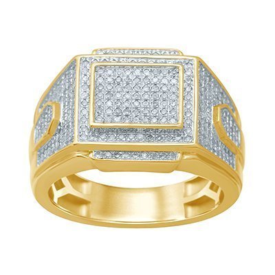 10K 0.62-0.65CT D-RING MENS RDS  MP