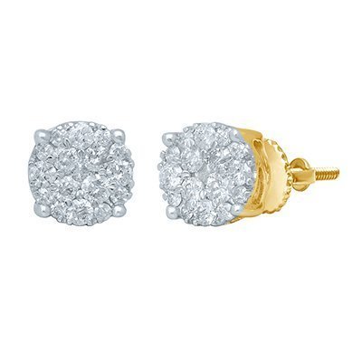 10K 0.73-0.77CT D-EARRING RDS