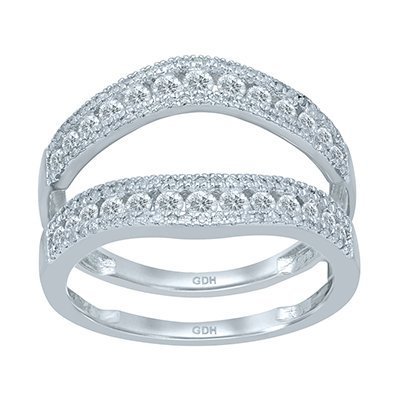 10K 0.73-0.77CT D-RING GUARD LDS RDS