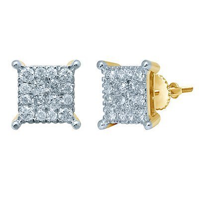 10K 0.73-0.78CT D-EARRING RDS