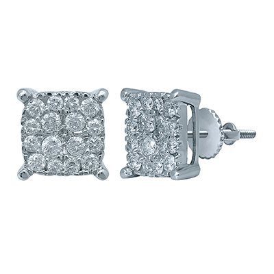 10K 0.73-0.79CT D-EARRING RDS