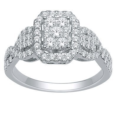 10K 0.75CT D-RING LDS RDS