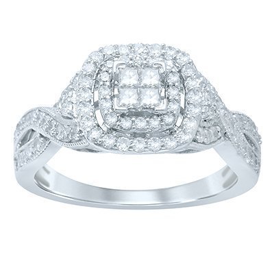 10K 0.75CT D-RING LDS RDS