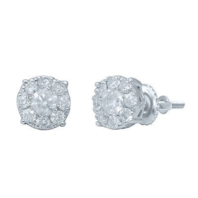10K 0.76-0.79CT D-EARRING RDS
