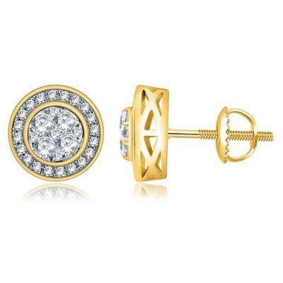 10K 0.85-0.97CT D-EARRING RDS MP