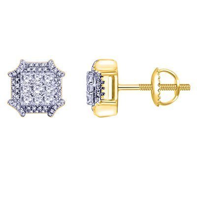 10K 0.89-1.47CT D-EARRING RDS