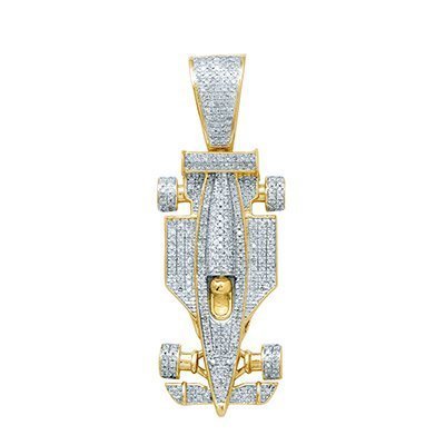 10K 0.91-0.94CT D-PENDANT MENS RDS