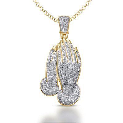 10K 0.96-1.01CT D-PENDANT MEN RDS MP