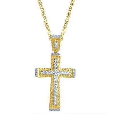 10K 0.97-1.00CT D-PENDANT MEN RDS MP