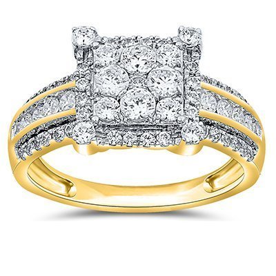 10K 1.08CT D-RING LDS  RDS