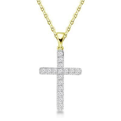 10K 1.09-1.11CT D-PENDANT MEN RDS