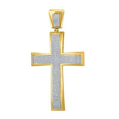 10K 1.17-2.15CT D-PENDANT MEN RDS MP