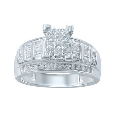 SHOW SPL: 10K 0.98-1.04CT D-RING LDS PCT/BAG/RDS