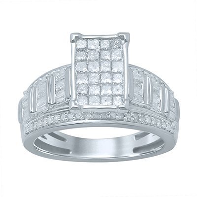 SHOW SPL: 10K 0.98-1.07CT D-RING LDS PCT/BAG/RD
