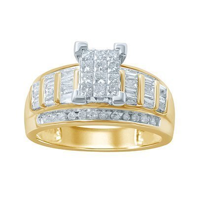 SHOW SPL: 10K  0.99-1.02CT D-RING LDS PCT/BAG/RDS