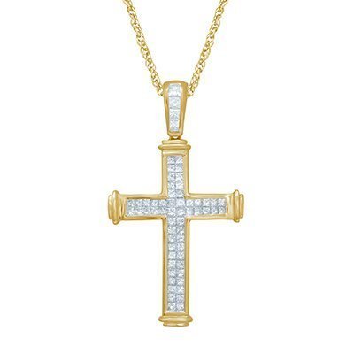 10K 1.46-1.49CT D-PENDANT PCT LDS