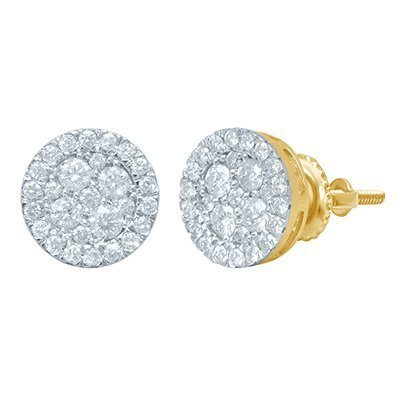 10K 1.47-1.51CT D-EARRING LDS RDS