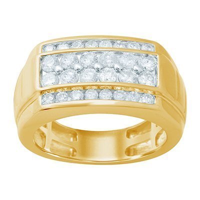 10K 1.47-1.51CT D-RING MENS RDS