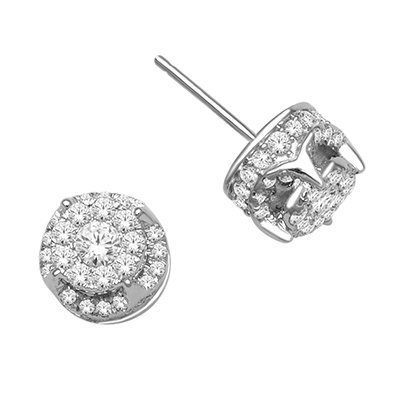 10K 1.50CT D-EARRING LDS RDS