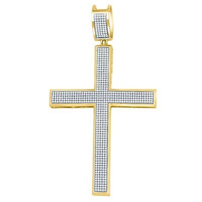 10K 1.60-2.20CT D-PENDANT MEN'S RDS MP