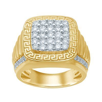 10K 1.68-1.76CT D-RING MENS RDS