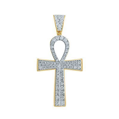 10K 1.72-1.76CT D-PENDANT MENS RDS MP