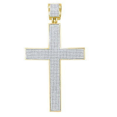 10K 1.81-2.31CT D-PENDANT MEN'S RDS MP