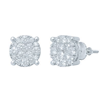 10K 2.98-3.06CT D-EARRING RDS