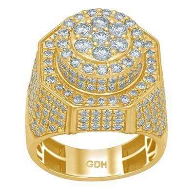 10K 5.21-5.27CT D-RING MEN RDS