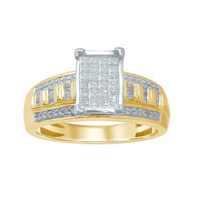 SHOW SPL: 10K 0.46-0.54CT D-RING LDS PCT/BAG/RDS