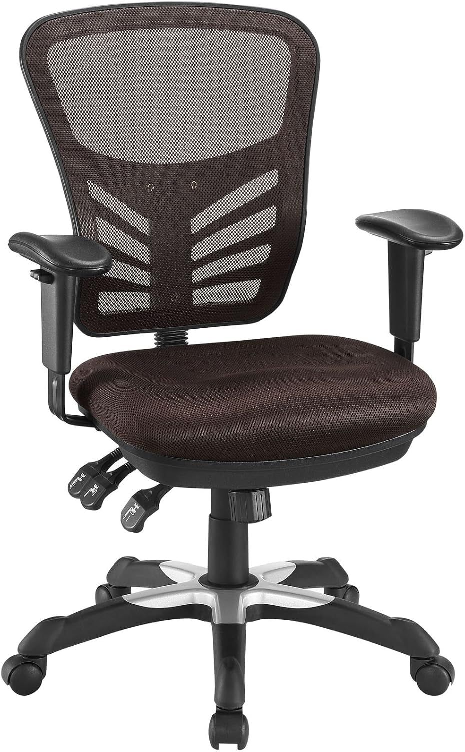 Articulate Ergonomic Mesh Office Chair in Brown