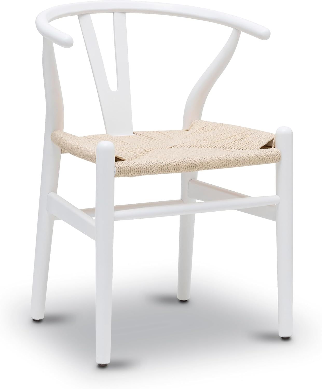 Weave Dining Chair, Single, White
