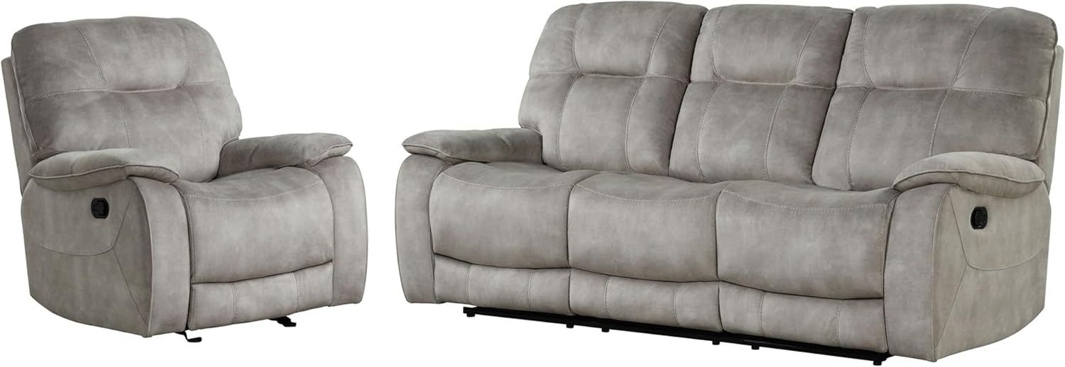Cooper - Shadow Natural Manual Reclining Sofa and Recliner