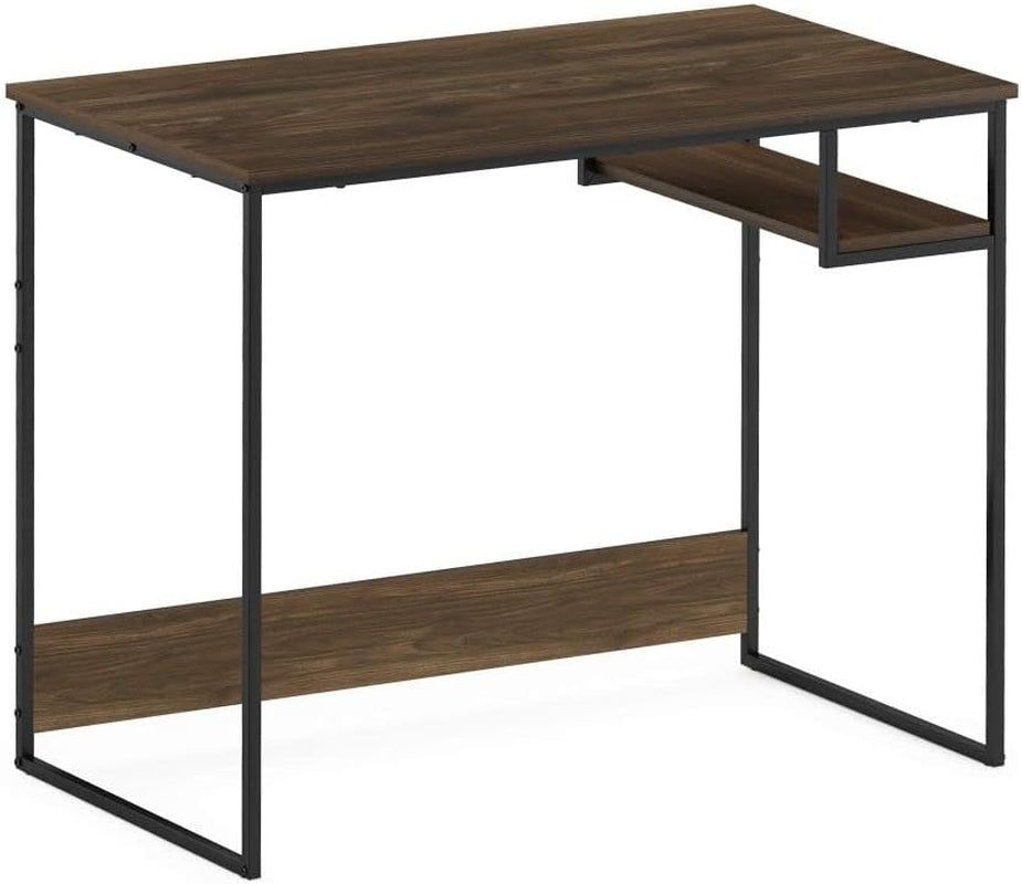 Moretti Lifestyle Study Desk, 35 Inches, Columbia Walnut