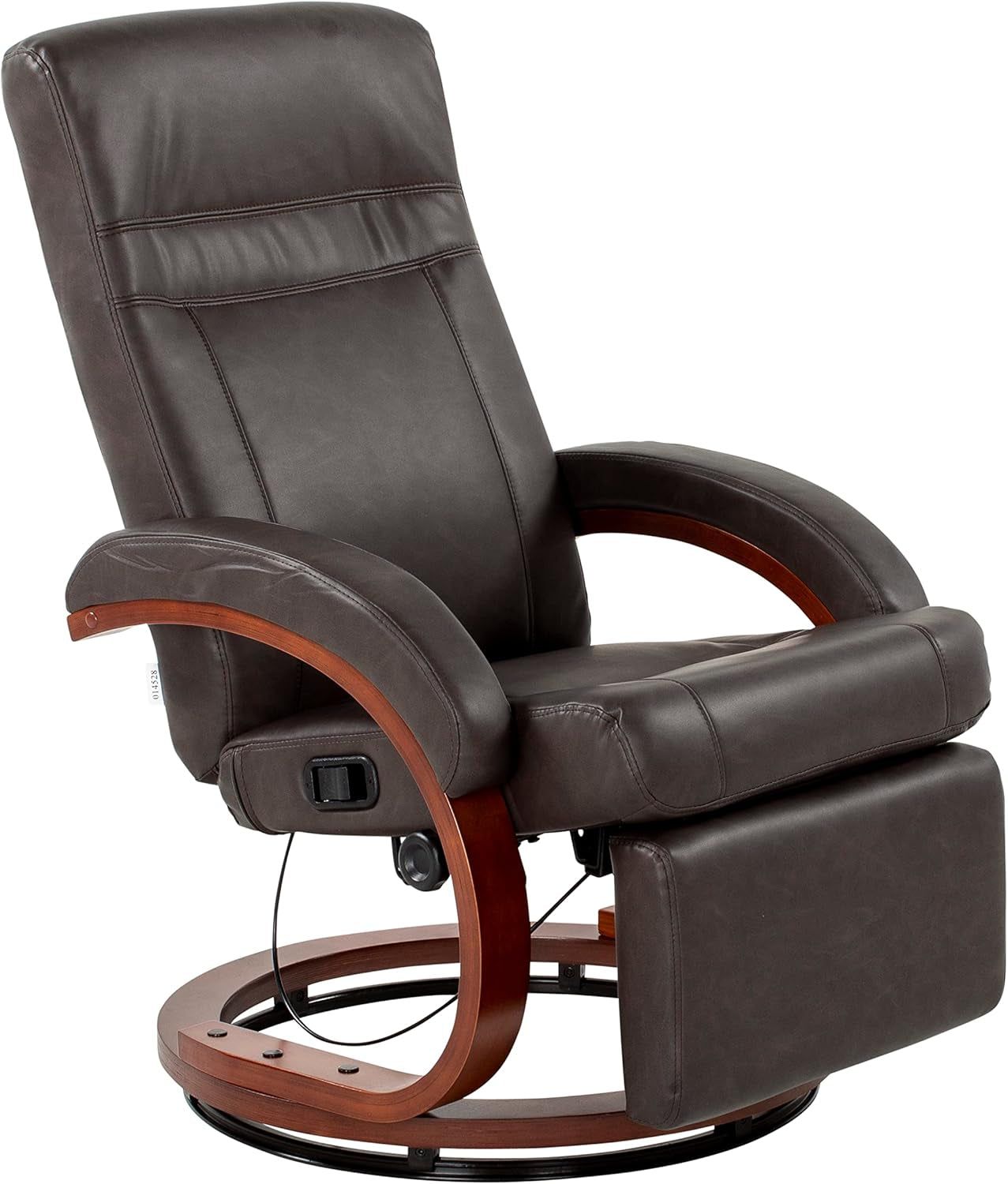 RV Euro Recliner with Footrest , Vinyl - Millbrae