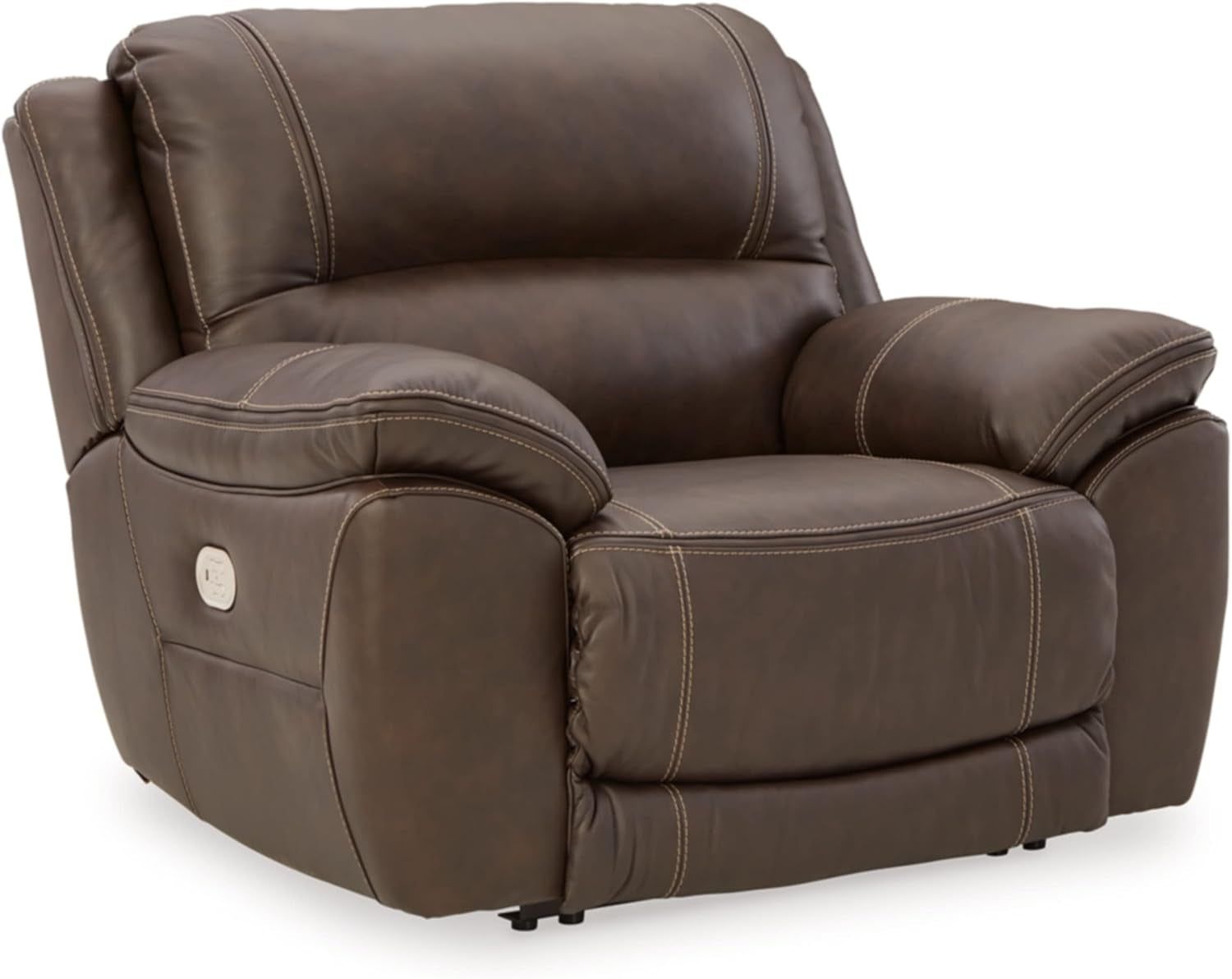 Dunleith Zero Wall Recliner with Power Headrest, Brown