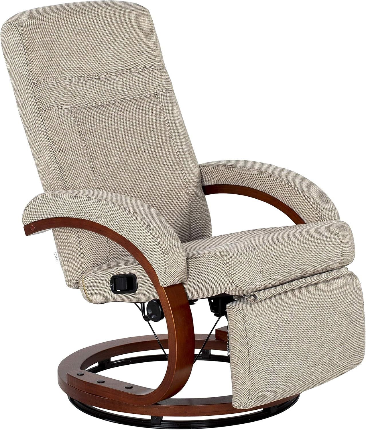 RV Euro Recliner with Footrest - Vinyl, Norlina