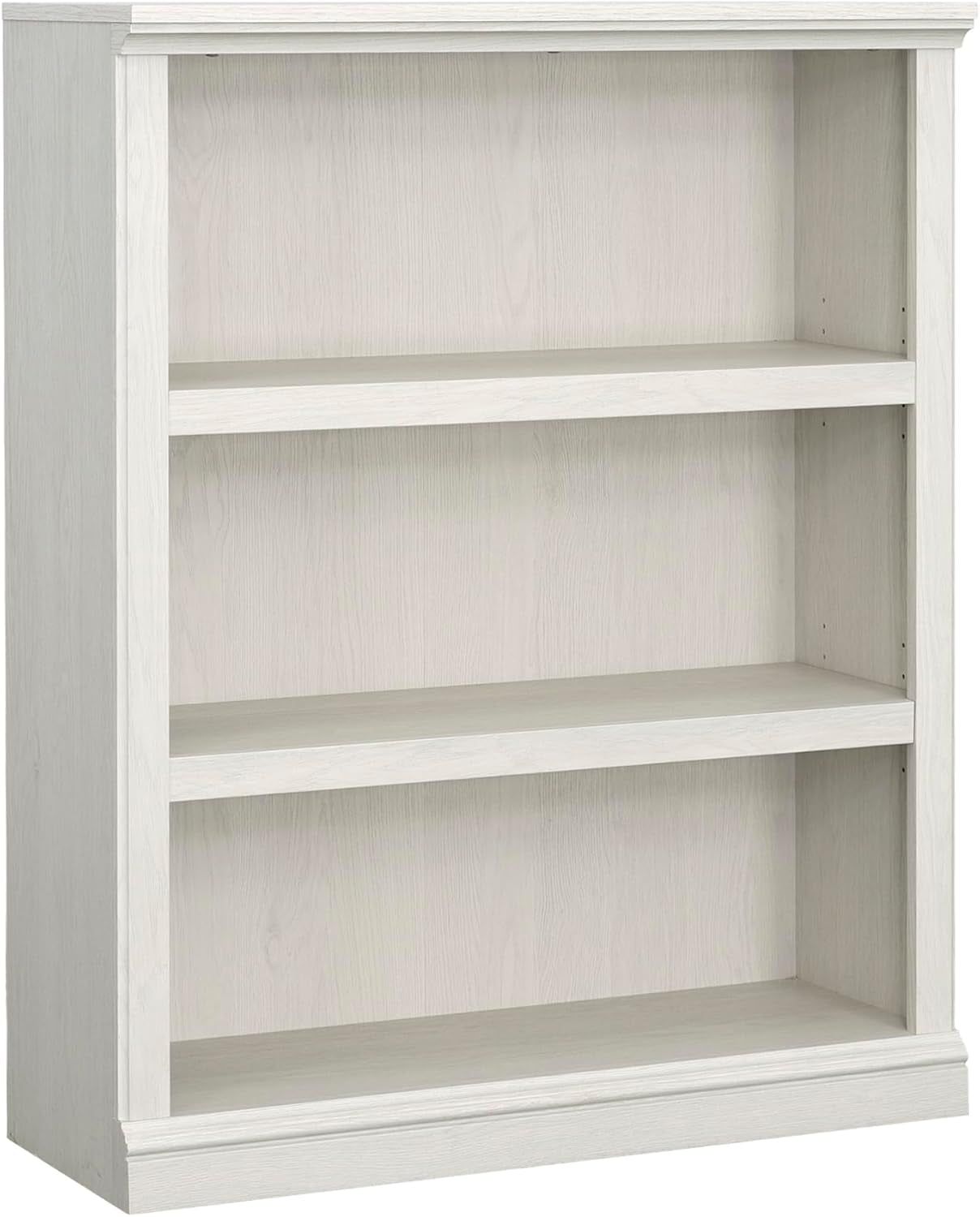 3 Tier Book Shelf Wooden Bookcase Multipurpose Bookshelf for Home Office, Living Room, in Glacier Oak
