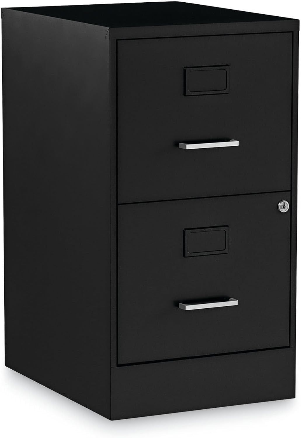 2806262 14 In. X 18 In. X 24.1 In. Soho 2-Drawer Vertical Letter File Cabinet - Black