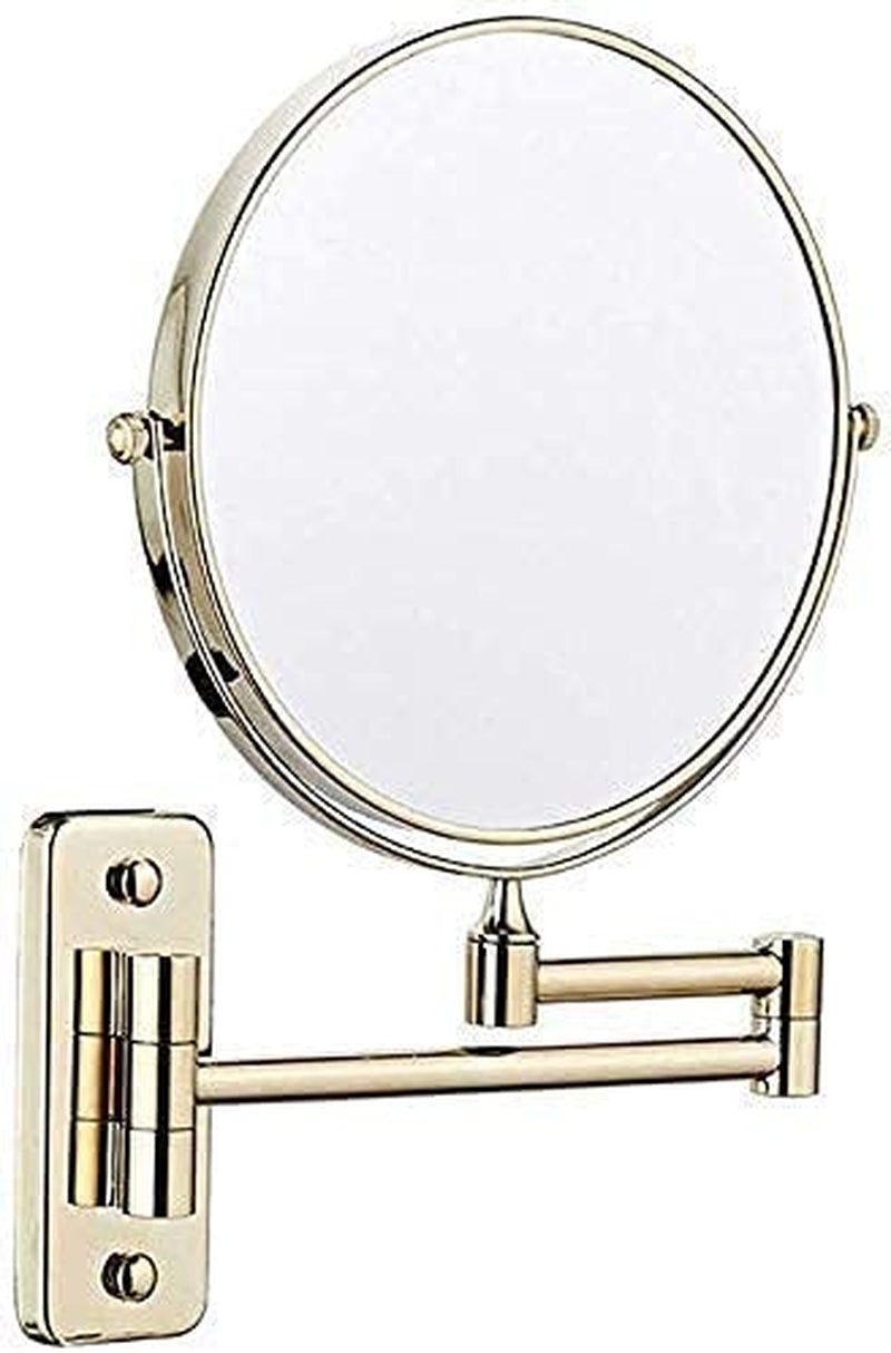 Double-Sided Vanity Mirror with 3X Magnification