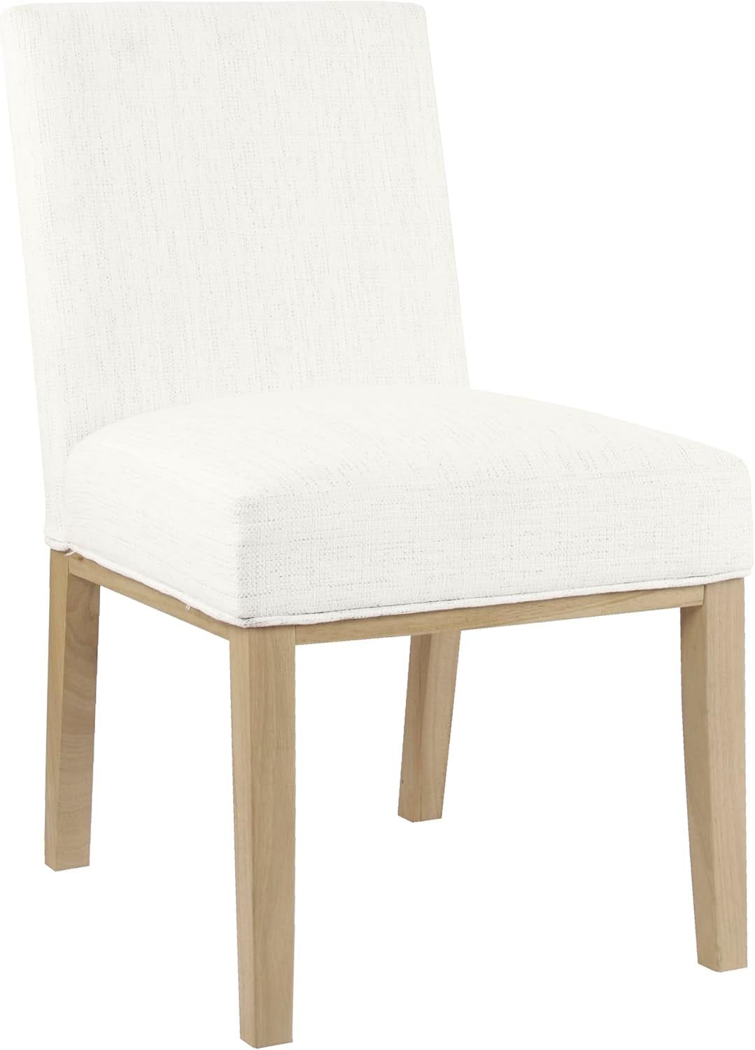 Kolbe Upholstered Dining Chair - Stain-Resistant Woven Fabric, 19.5&quot; Seat Height, Ideal for 29-31 Inch Tables (Single Pack)