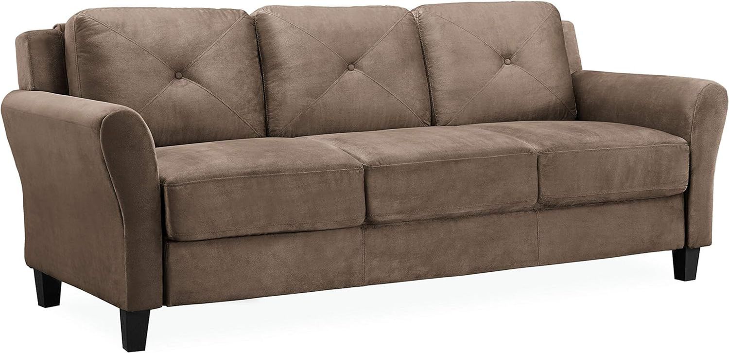 Harrington Sofa Microfiber Brown