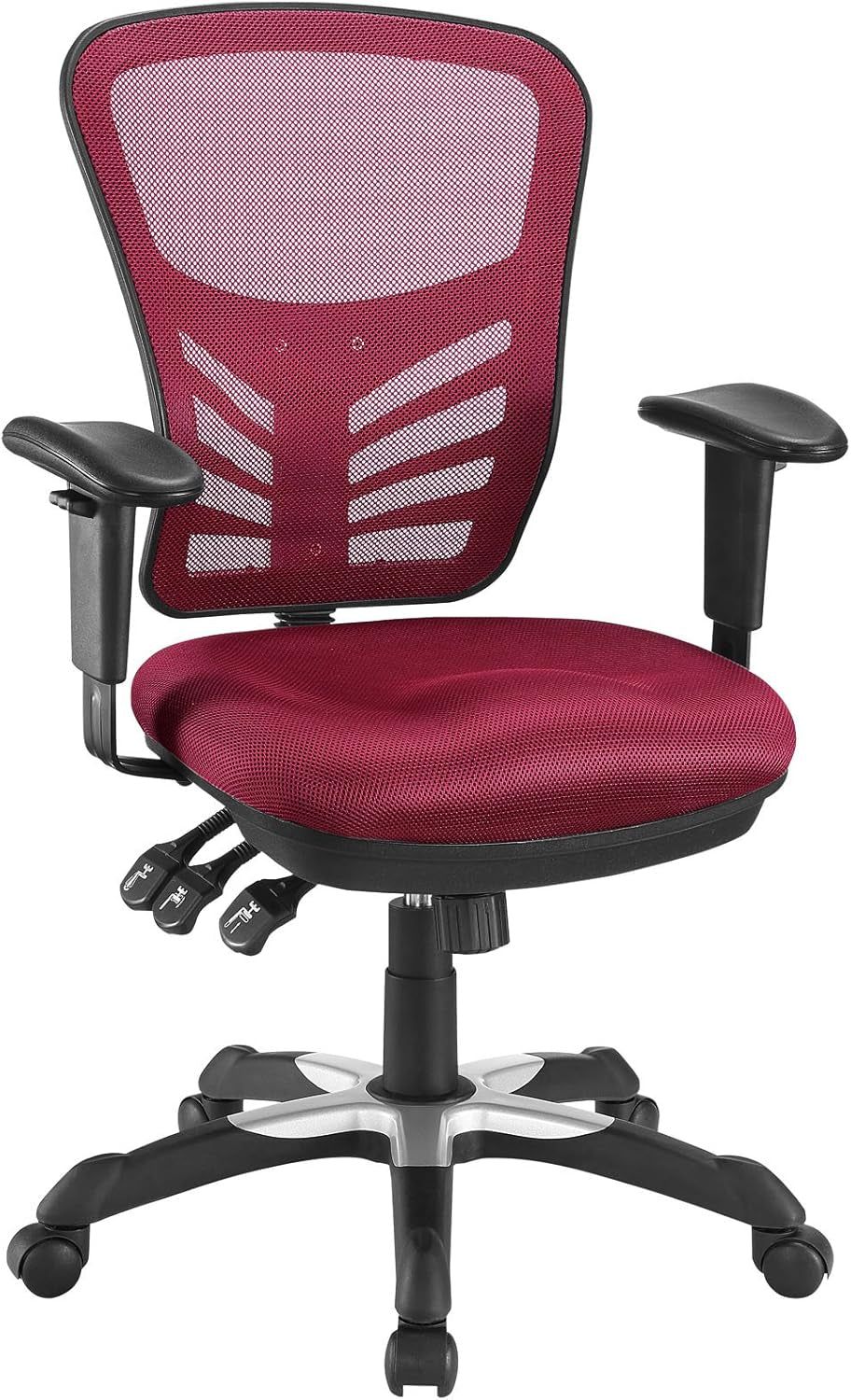 Articulate Ergonomic Mesh Office Chair in Red