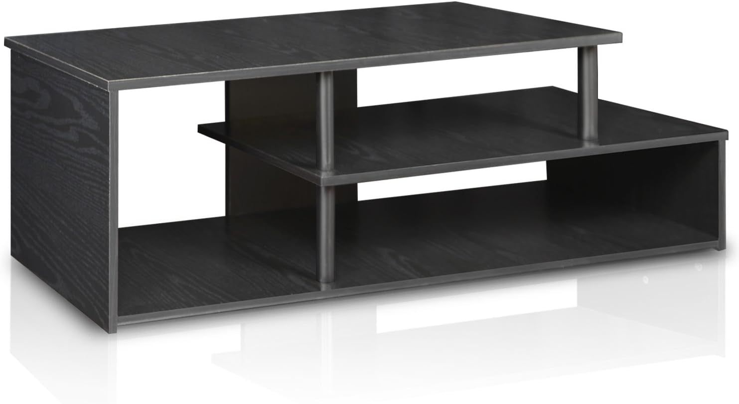 Econ Low Rise TV Stand, Black/Black