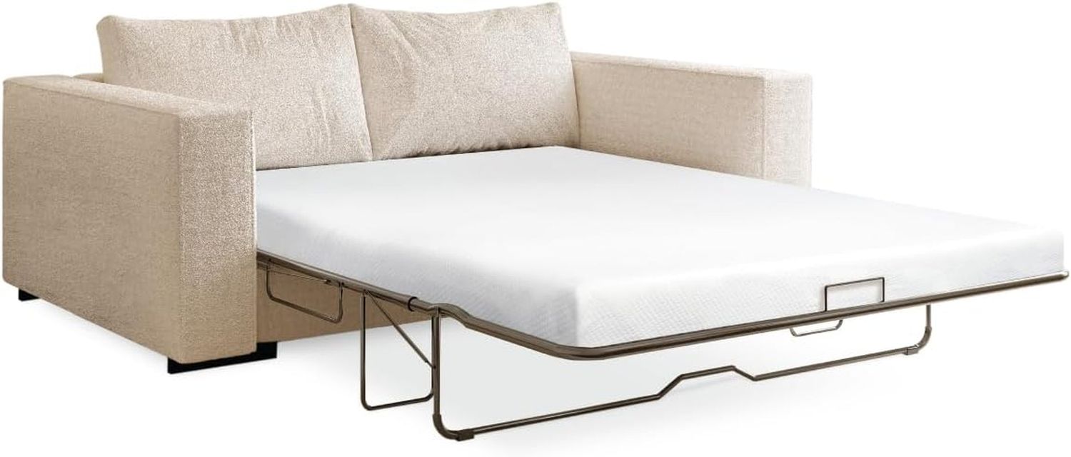 4.5-Inch Memory Foam Sofa Bed Mattress Replacement for Queen Size Sleeper Sofa &amp; Couch Beds – Premium Comfort (Sofa Not Included).