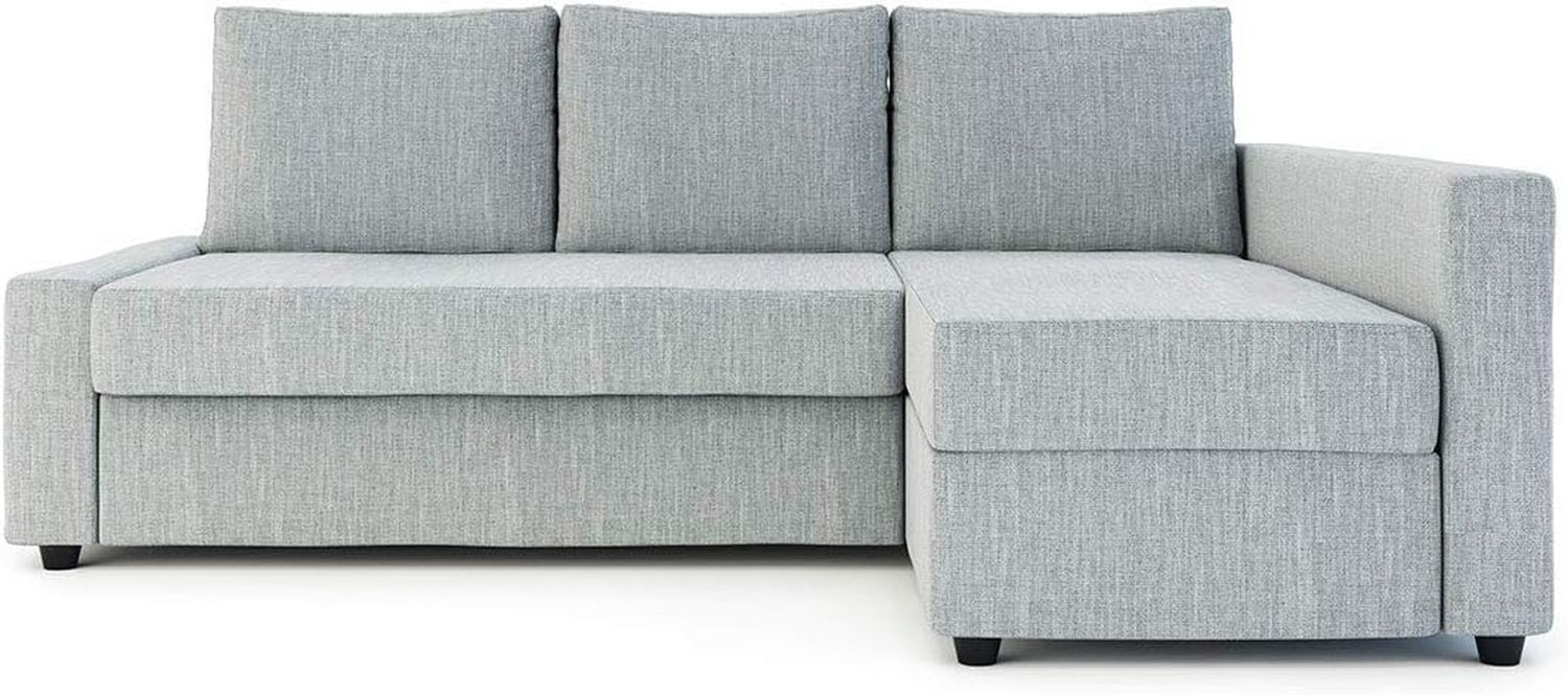 Snug Fit Friheten Slipcover for the IKEA Friheten with Chaise Corner Cover, Sofa Bed Cover, Sectional Slipcover Replacement (Light Grey)